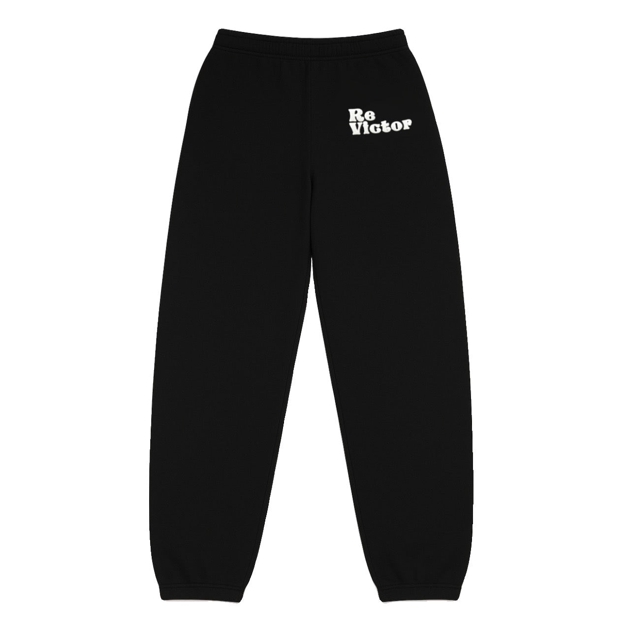 3D SWEAT PANT-BLACK